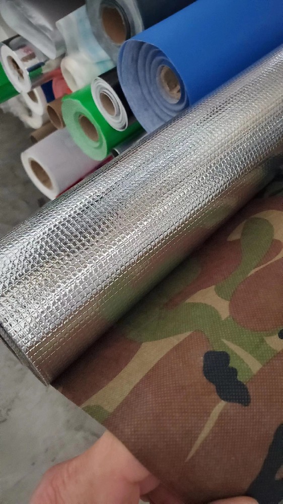 叢林雪地迷彩無紡布鋁膜